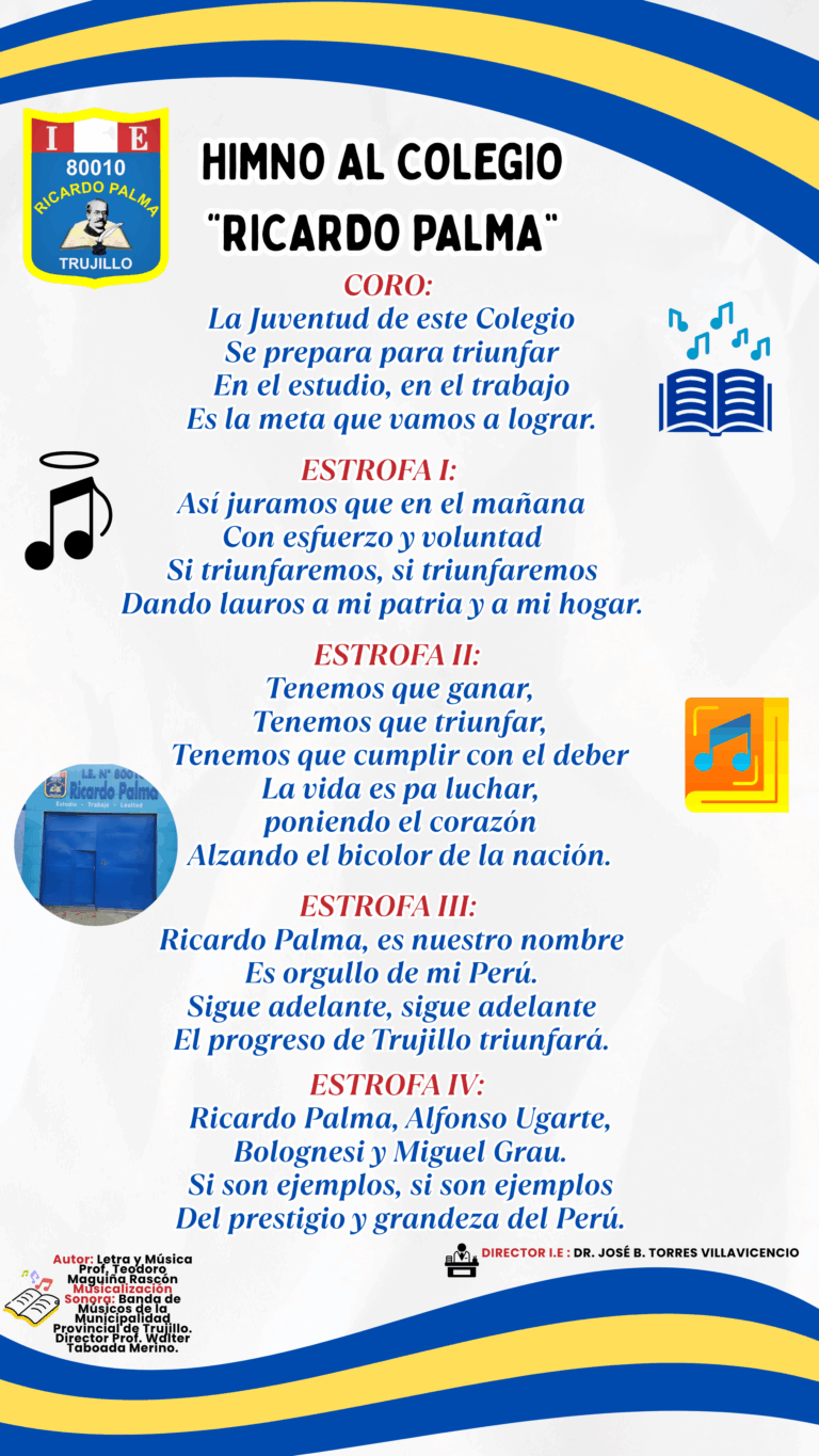 HIMNO AL COLEGIO RICARDO PALMA