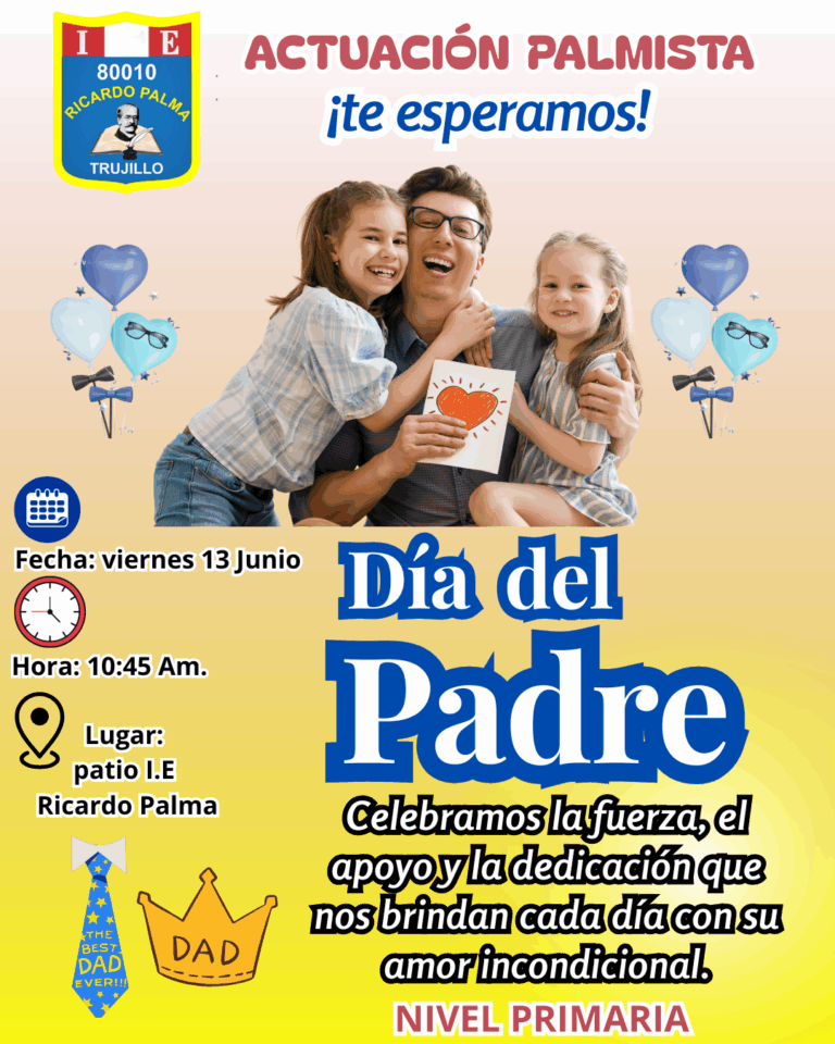 invitacion DIA DEL PADRE
